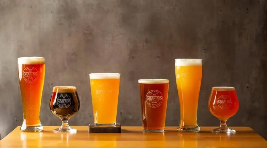 craft beer with variations in ibu