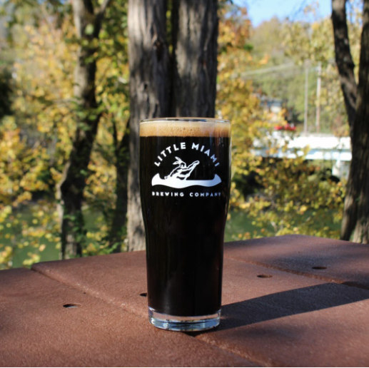 This image features Paddle Buster, an oatmeal stout with earthy, nutty oat flavors and a chocolate-coffee-like finish.